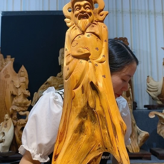 柏木（崖柏）根雕摆件