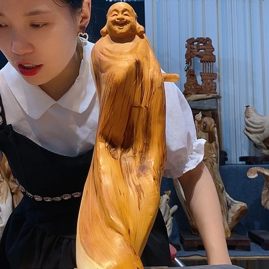 柏木（崖柏）根雕摆件