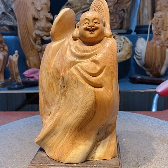 柏木（崖柏）根雕摆件