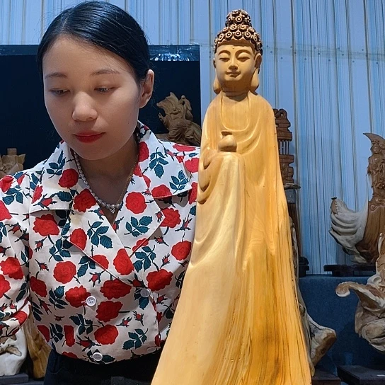 柏木（崖柏）根雕摆件