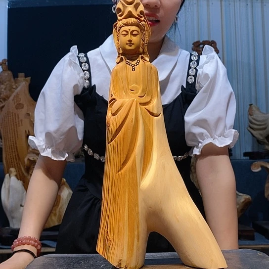 柏木（崖柏）根雕摆件