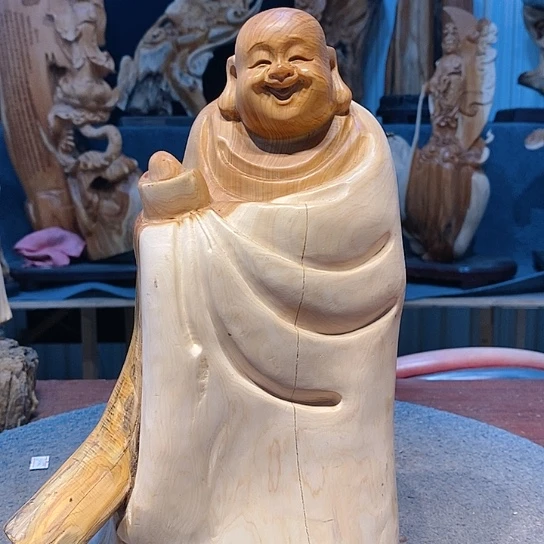 柏木（崖柏）根雕摆件