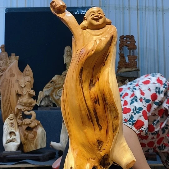 柏木（崖柏）根雕摆件