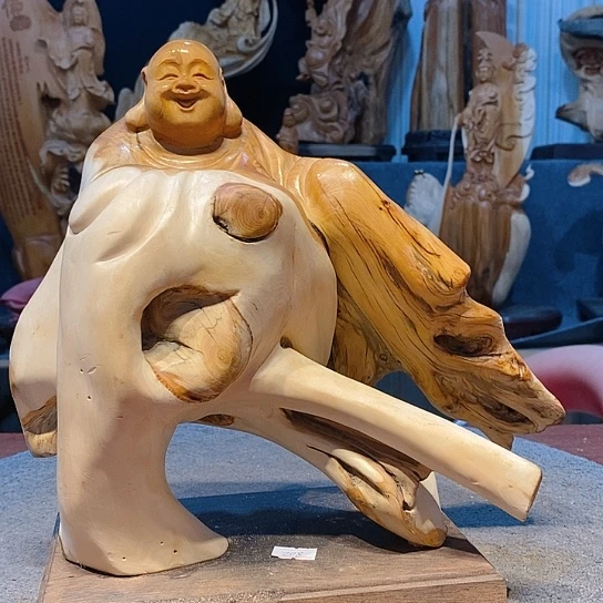 柏木（崖柏）根雕摆件