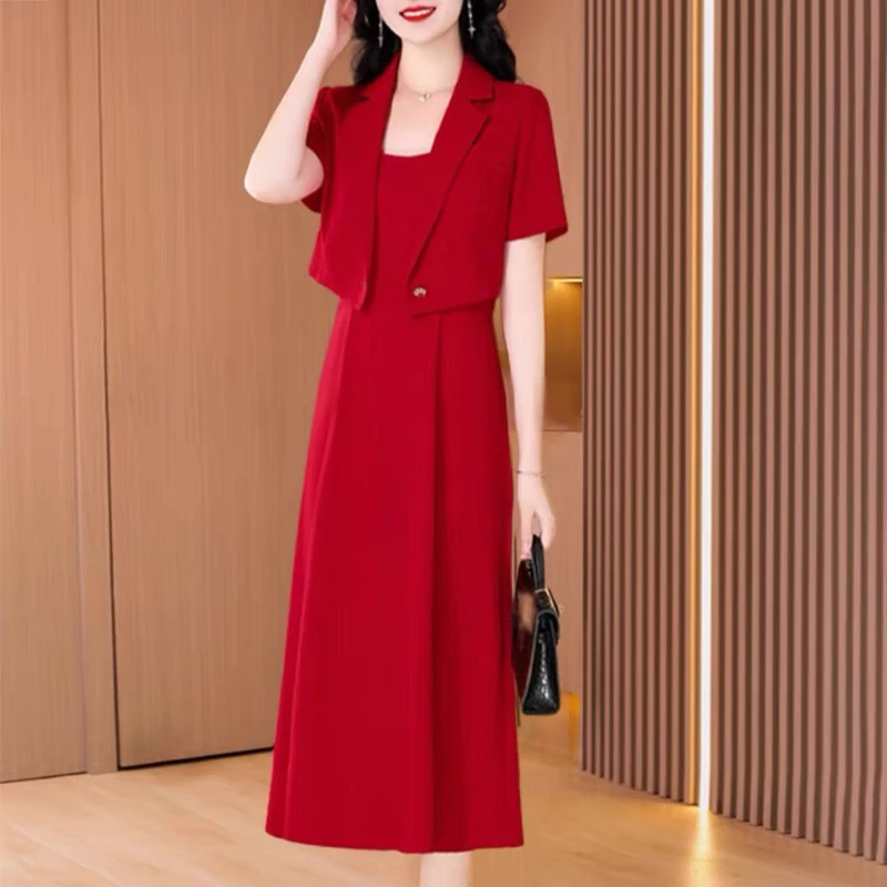 【FY029】女装连衣裙裙子礼服套装连衣裙2024款