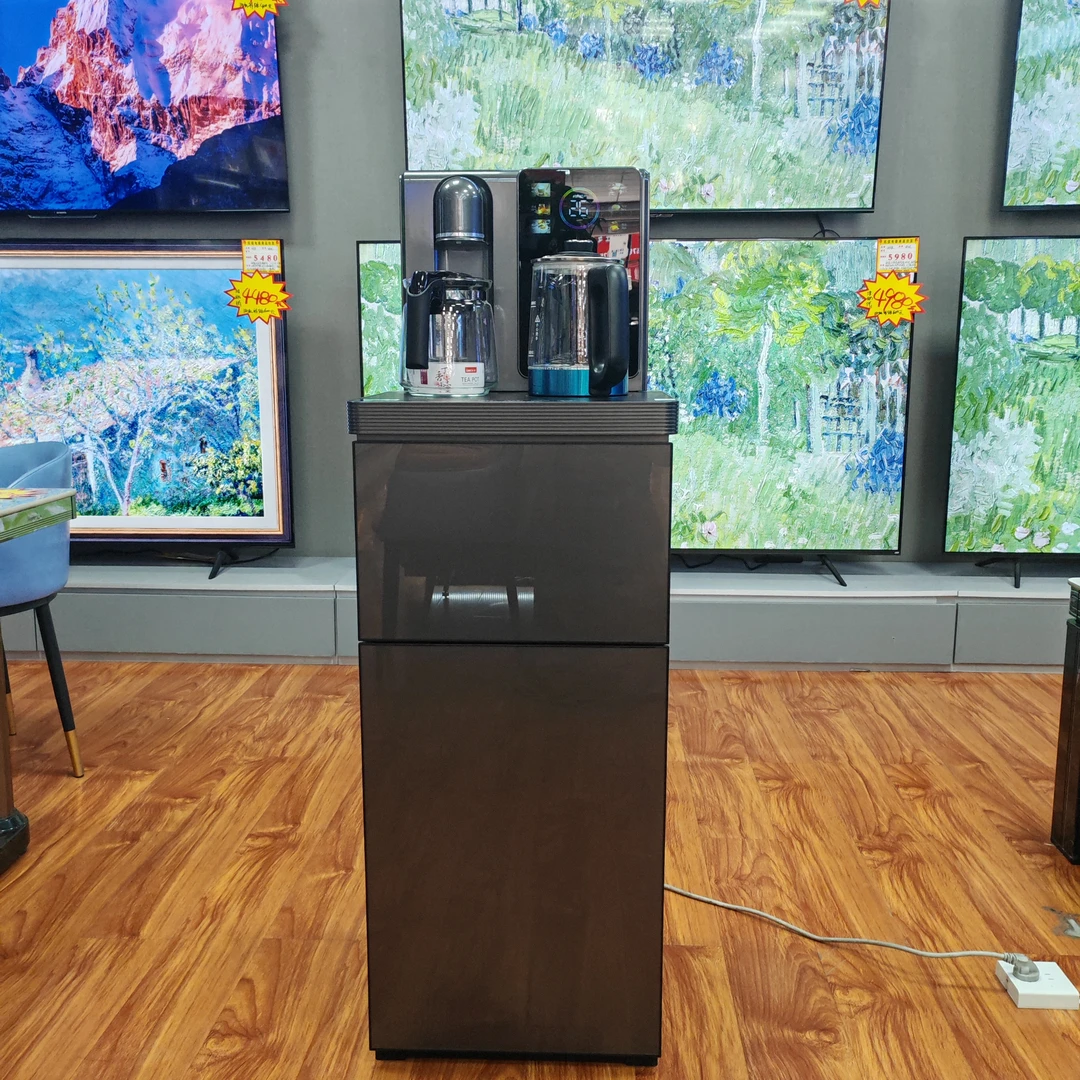 科迈斯智能语音茶吧机 底部上水防干烧超大款下置冷热饮水机