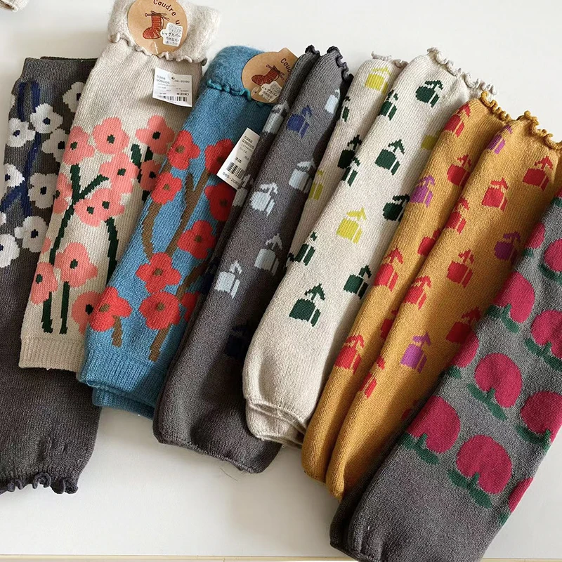 【过冬好物】秋冬加厚可爱袜套中筒款护脚腕护保暖拉毛厚实