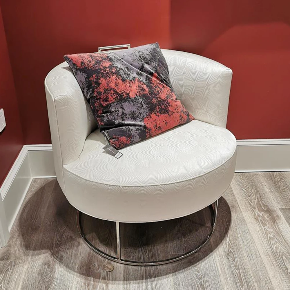 Vanguard轻奢客厅简约意式北欧单人休闲椅