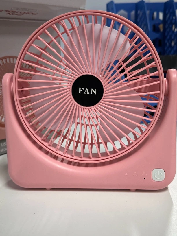 准新品  桌面超强续航强力扇【颜色随机】