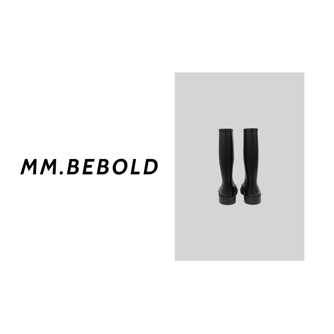 【妙姐精选】圆头防滑中筒雨靴YX00023