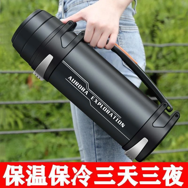 保温保冷两用杯3o4不锈钢水壶大容量保温杯男士车载式2025新款304