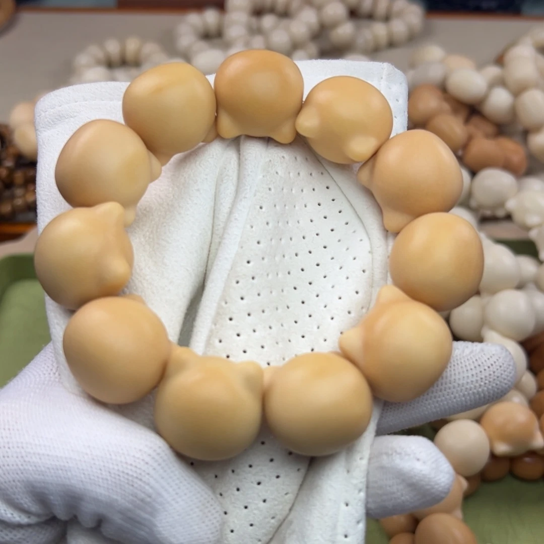 菩提根/象牙果吊坠25左右1000目手抛全品猫头883