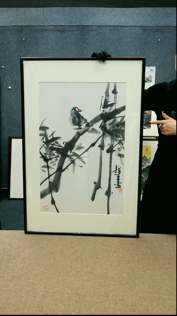 【闪购商品】绘画26/郑志超92*62带框