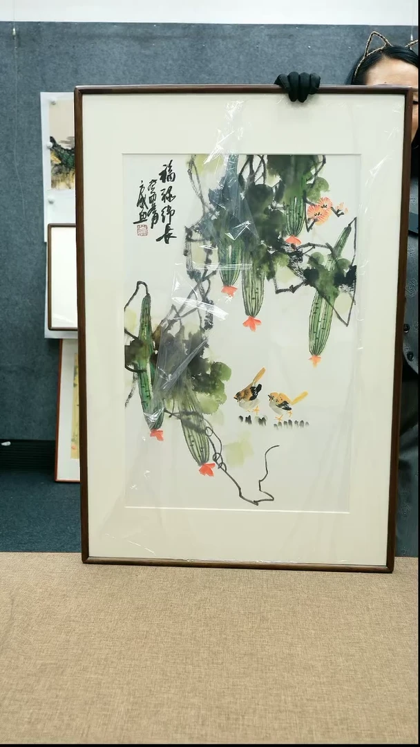 【闪购商品】绘画33/陈默如90*60带框