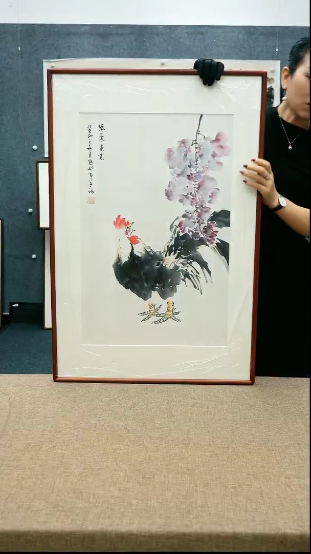 【闪购商品】绘画52/陈默如90*60带框