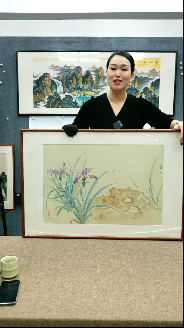 【闪购商品】绘画76/唐鹏高90*60带框