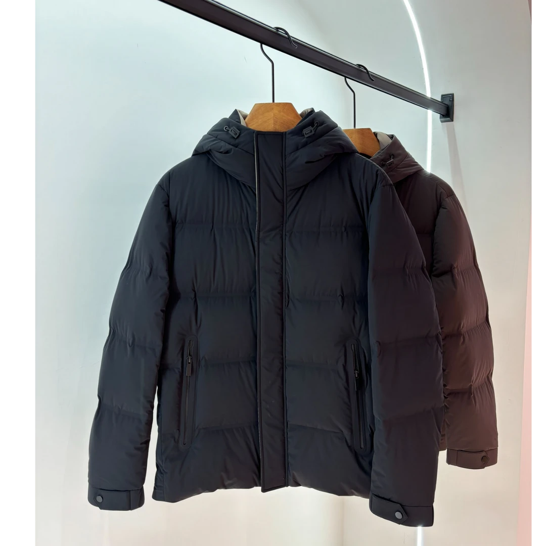 WERRKAMP【轻暖M】男士/新款白鹅绒冬季加厚轻便休闲保暖连帽羽绒服