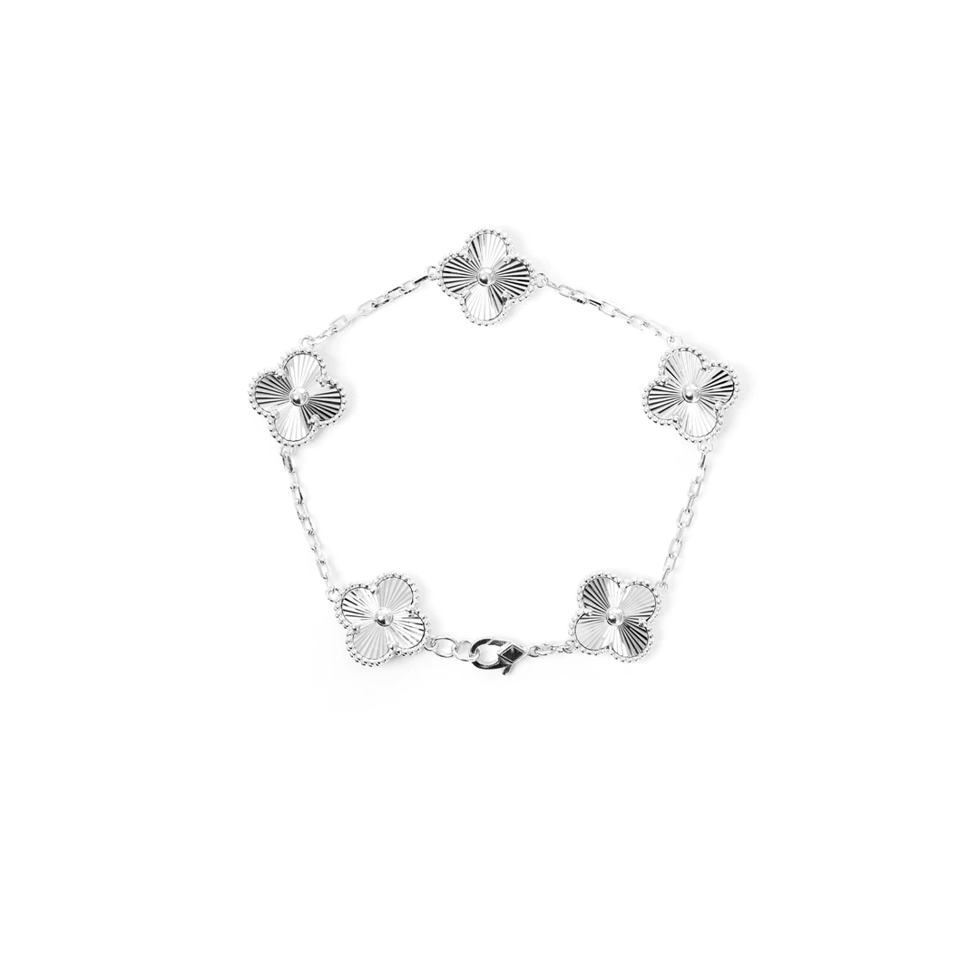 925银合成锆石手链 【镭色手链】气质时尚百搭s191