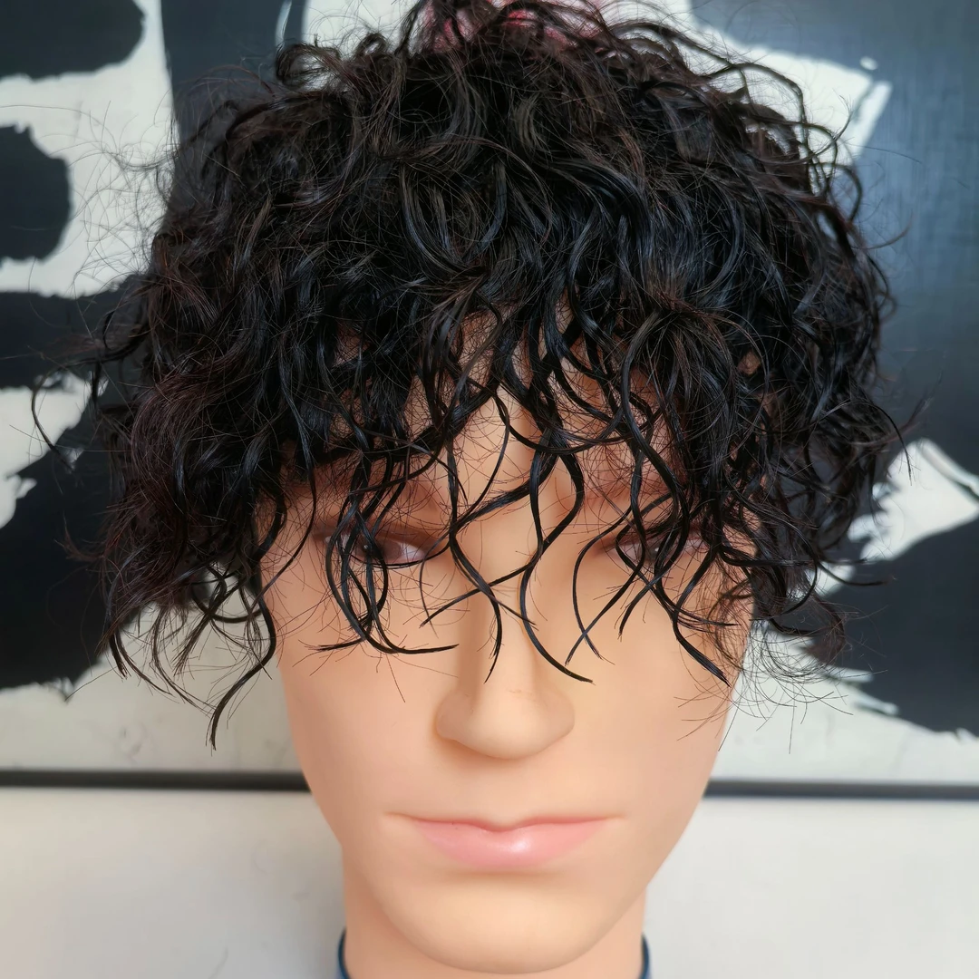 全真发莱斯利卷真人发丝