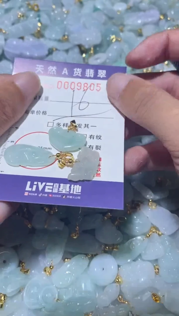 【闪购商品】翡翠颈饰未镶嵌00009805