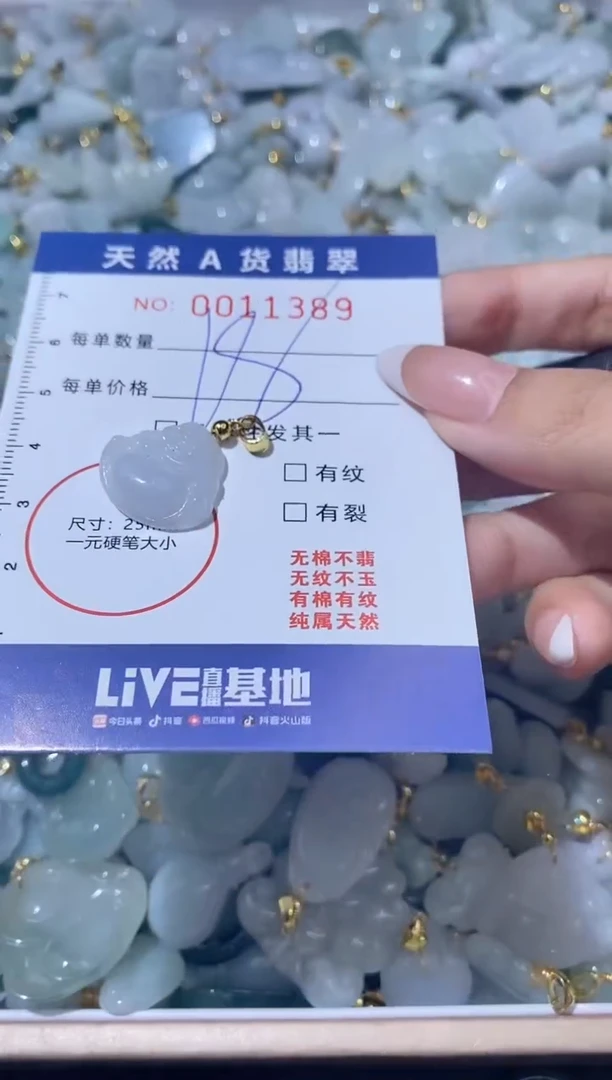 【闪购商品】翡翠颈饰未镶嵌00011389
