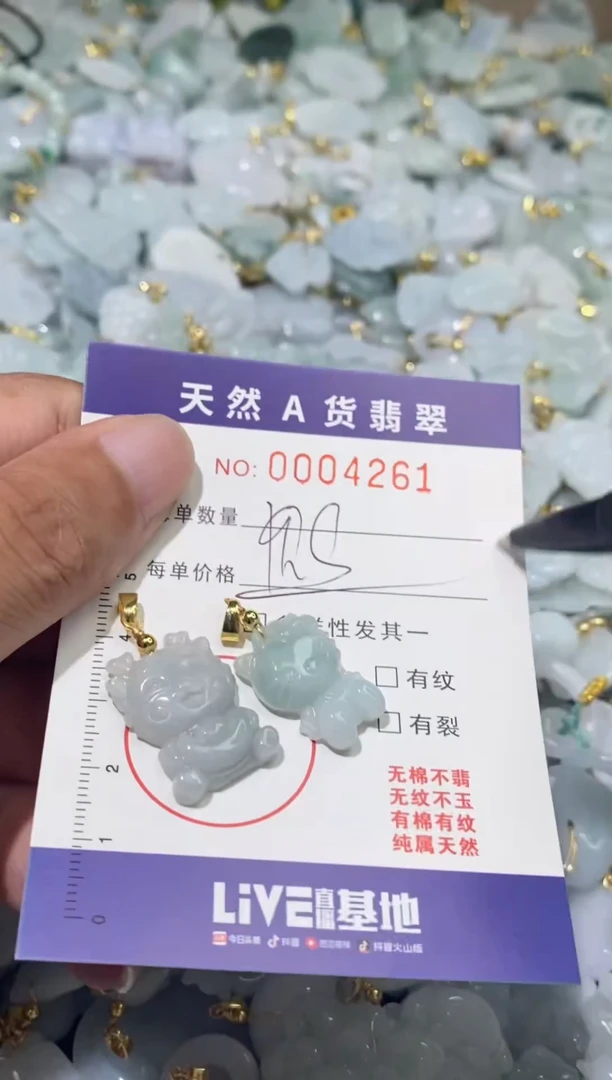 【闪购商品】翡翠颈饰未镶嵌00004261