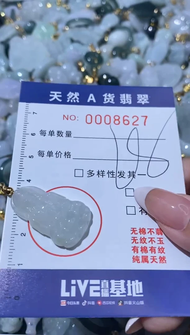 【闪购商品】翡翠颈饰未镶嵌00008627