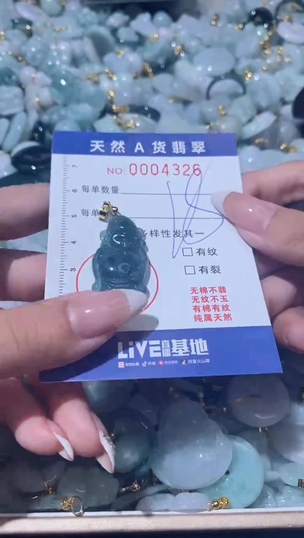 【闪购商品】翡翠颈饰未镶嵌00004326