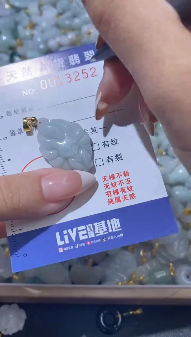 【闪购商品】翡翠颈饰未镶嵌00013252