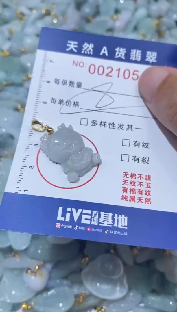 【闪购商品】翡翠颈饰未镶嵌00021054