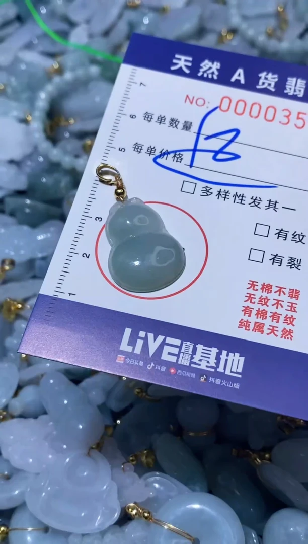 【闪购商品】翡翠颈饰未镶嵌00000350