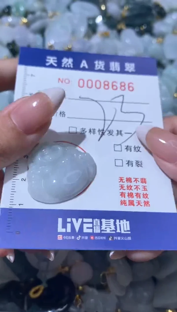 【闪购商品】翡翠颈饰未镶嵌00008686