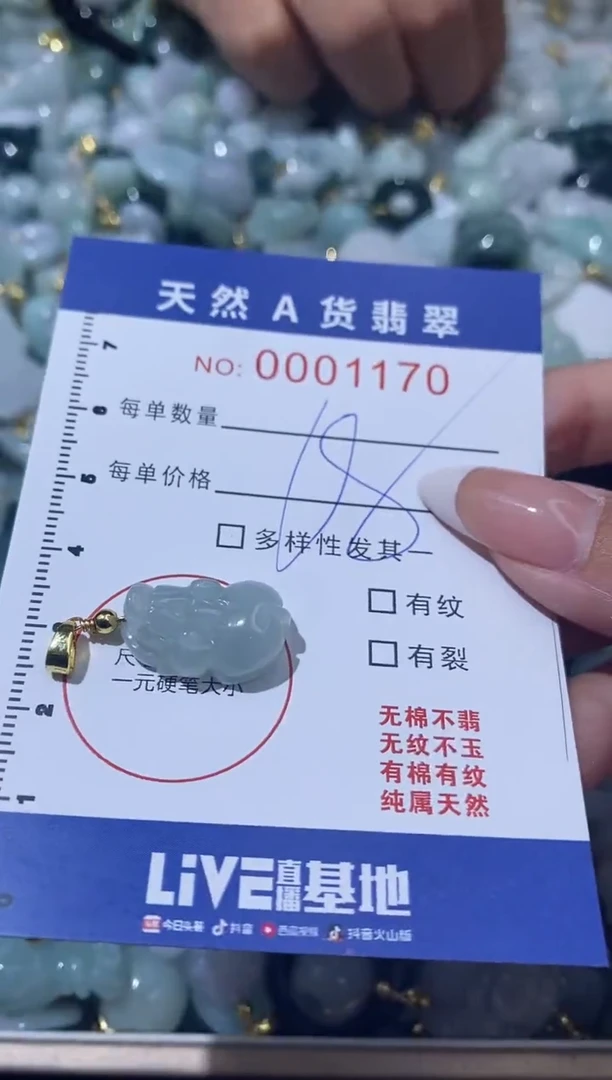 【闪购商品】翡翠颈饰未镶嵌00001170