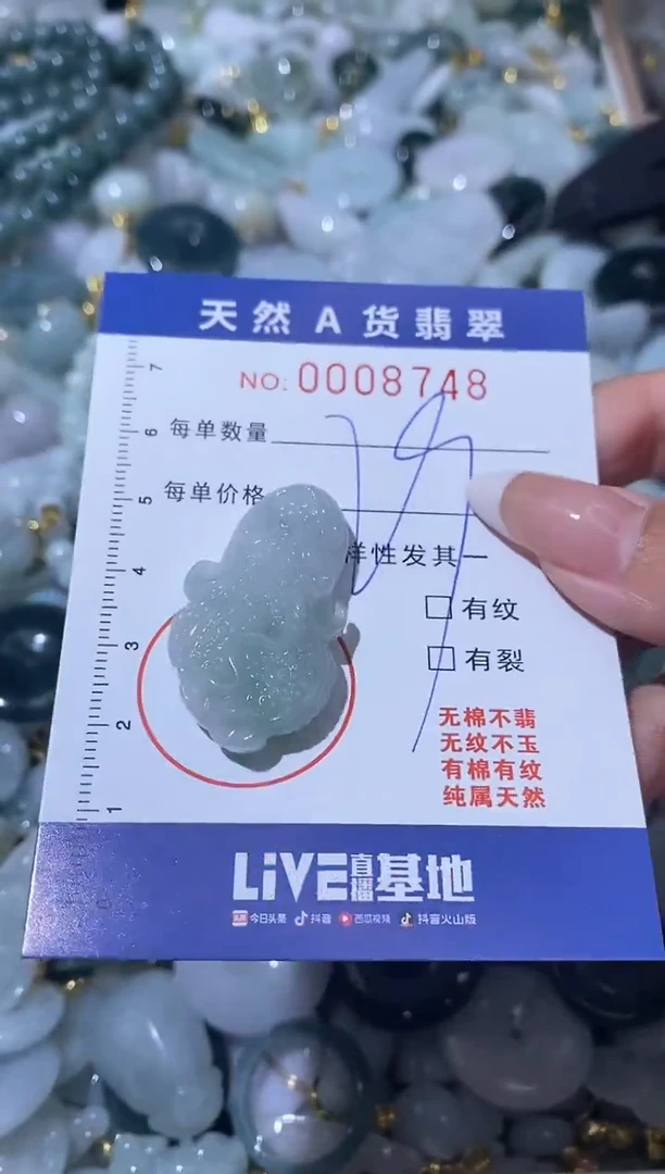 【闪购商品】翡翠颈饰未镶嵌00008748