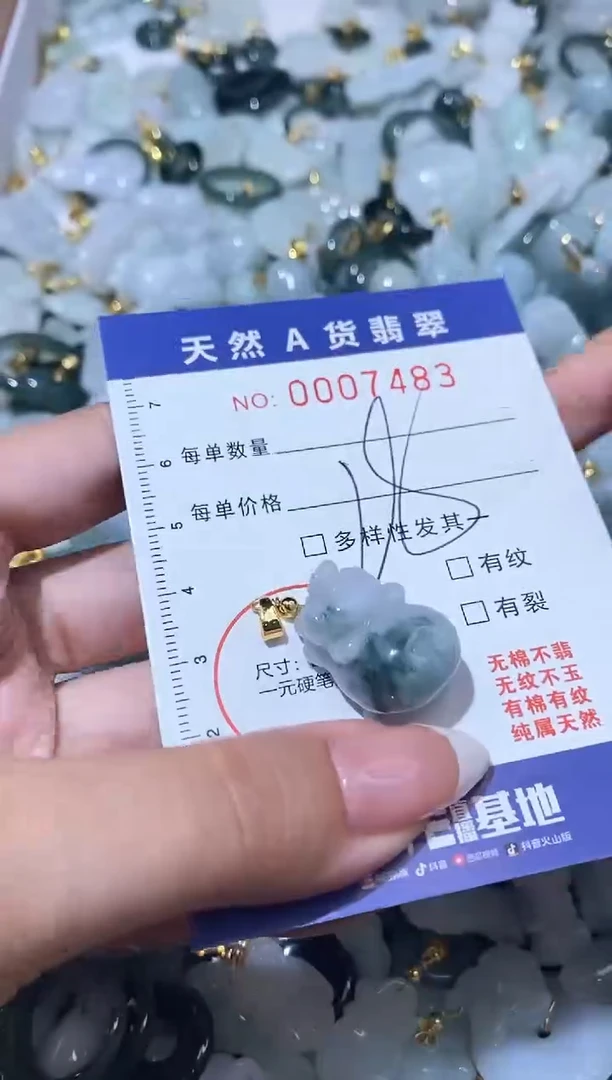 【闪购商品】翡翠颈饰未镶嵌00007483