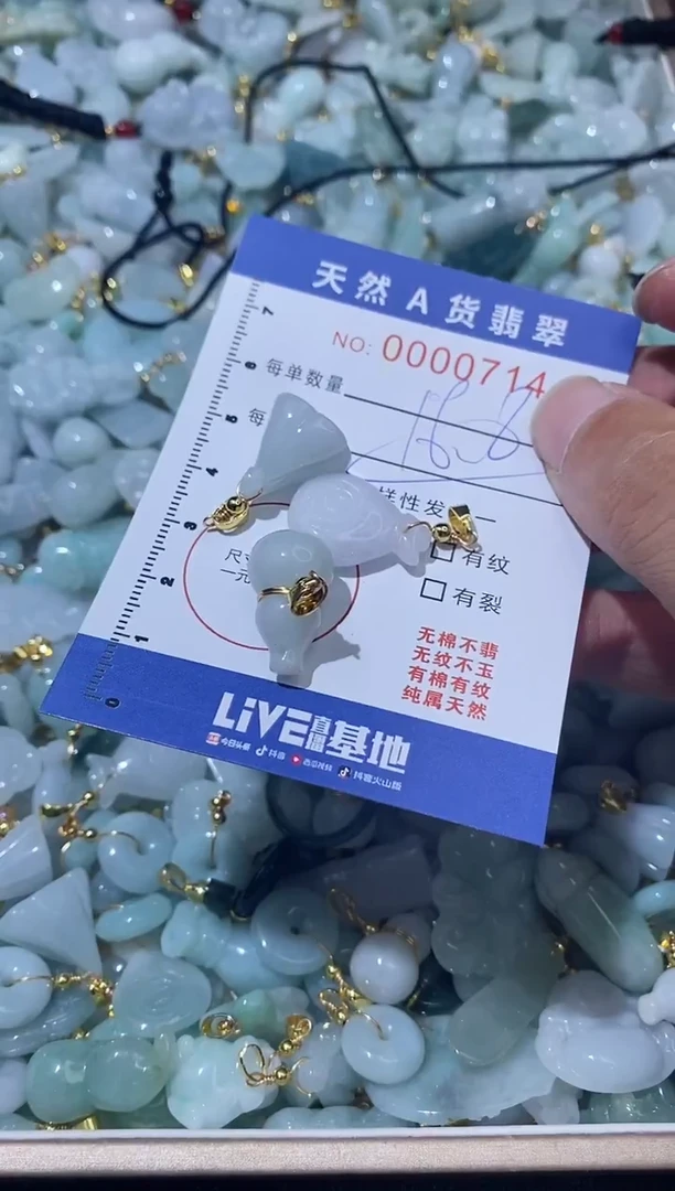 【闪购商品】翡翠颈饰未镶嵌00000714