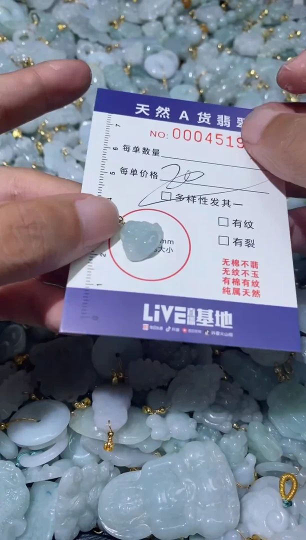 【闪购商品】翡翠颈饰未镶嵌00004519