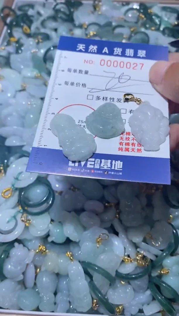 【闪购商品】翡翠颈饰未镶嵌00000027