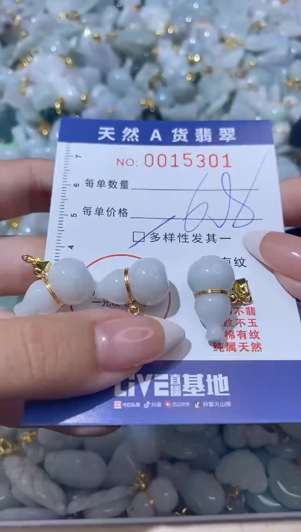 【闪购商品】翡翠颈饰未镶嵌00015301   多样性发其一
