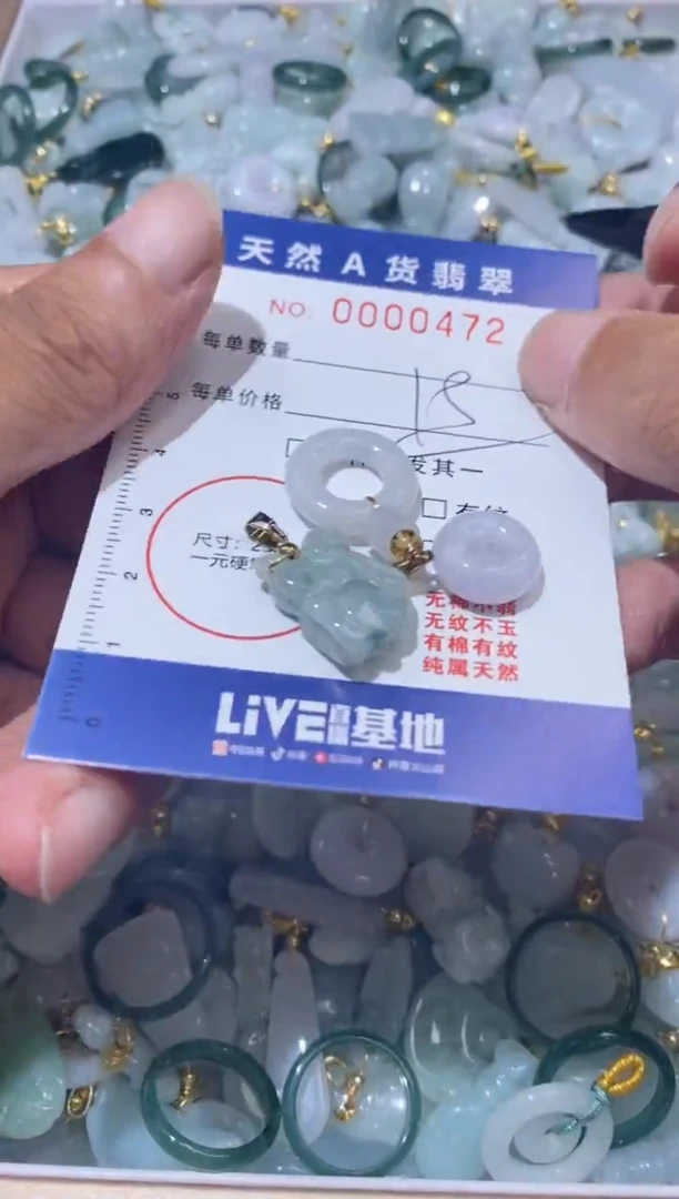 【闪购商品】翡翠颈饰未镶嵌000000472