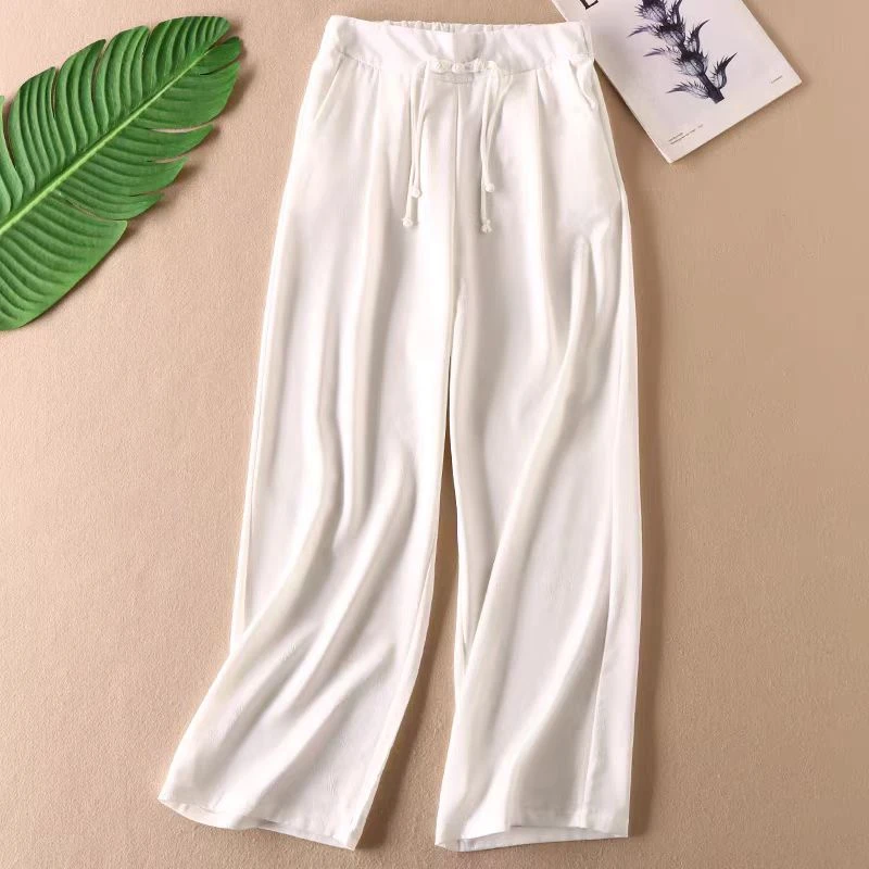 2024夏季新款时尚气质高腰显瘦包臀裤子百搭提花缎面透气