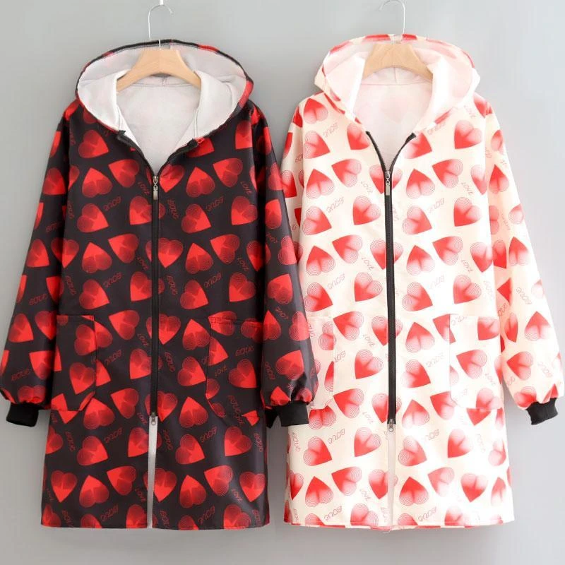 秋冬正穿衣外套加厚加绒长袖围裙女罩衣库房上班干活保暖工作服男