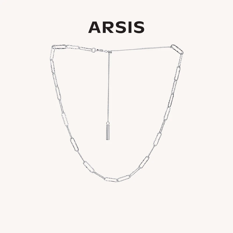 ARSIS自由搭配方框Y字链项链女高级感百搭精致轻奢七夕礼物拼接