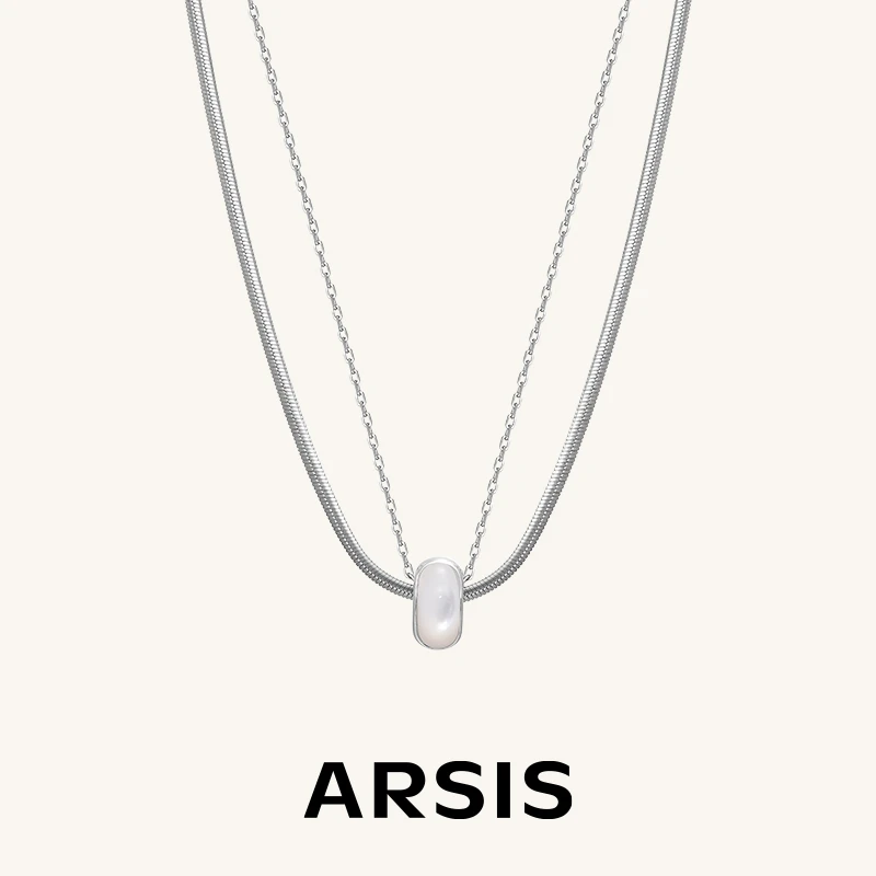 【新品】ARSIS曦海系列晨雾双层项链L2