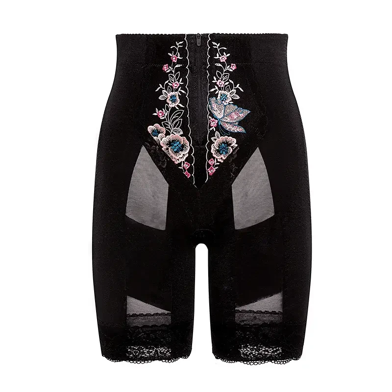 新款蝴蝶【拉链裤】中脉拉卡莱卡产后收腹美体修身医用压力紧身衣