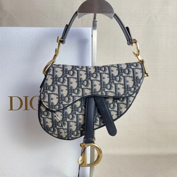 95新 DIOR/迪奥 【文子姐专属】/D212/dior经典老花马鞍包