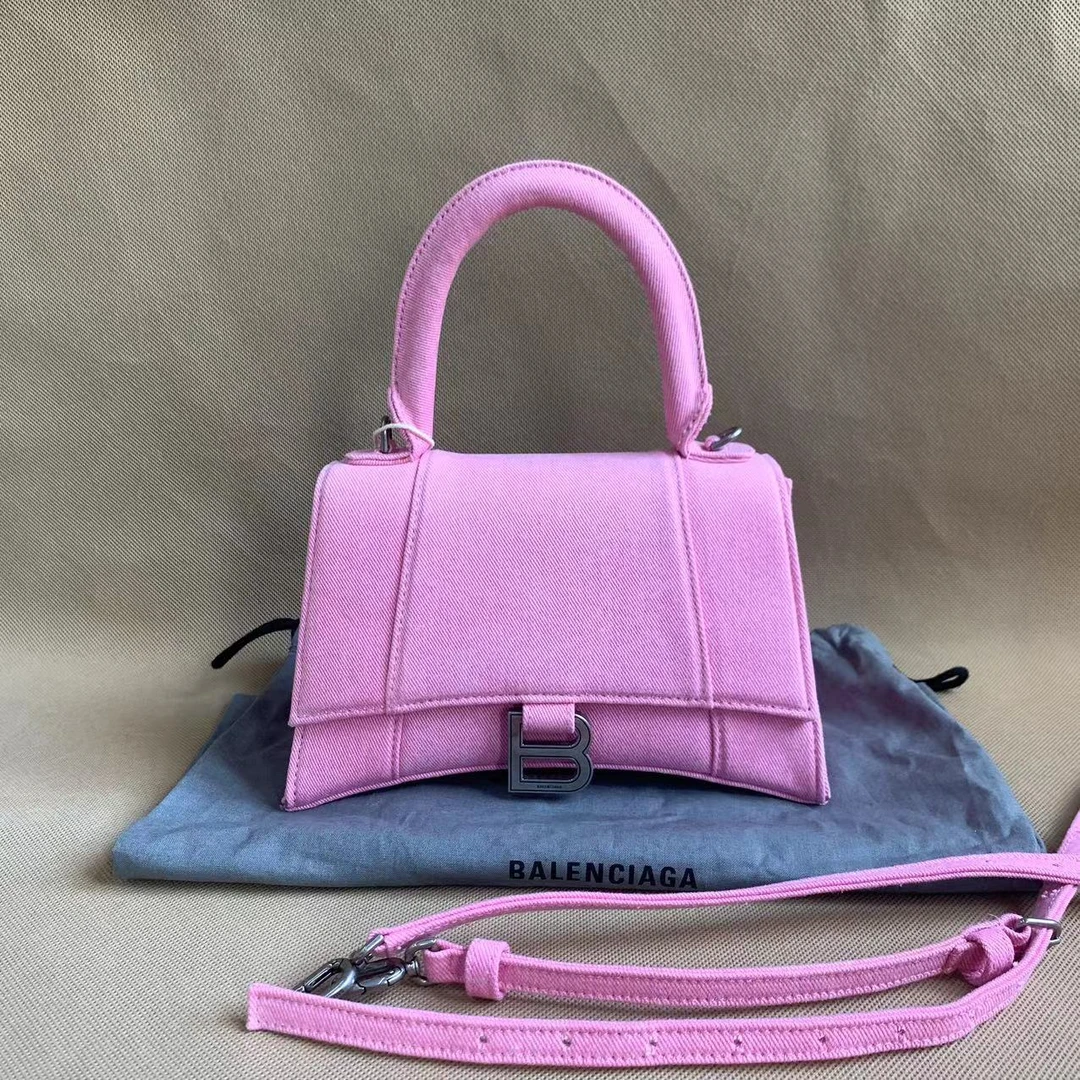95新 Balenciaga/巴黎世家 小鱼儿/TJ020/丹宁沙漏包