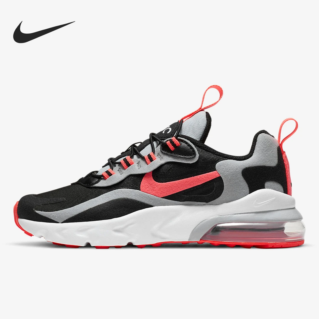 中童Nike Air Max 270 RT气垫复古休闲防滑耐磨跑步鞋BQ0102-019