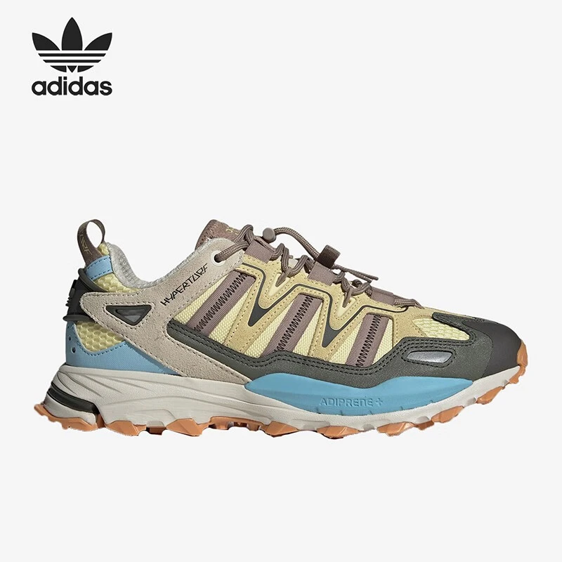 【奥莱】adidas originals防滑耐磨轻便功能鞋男女同款黄蓝GX4487