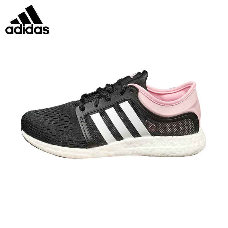 adidas Rocket Boost休闲低帮跑步鞋女款黑粉GY0485